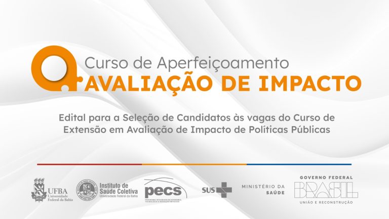 Curso de Extensão em Avaliação de Impacto de Políticas de Saúde (2025)