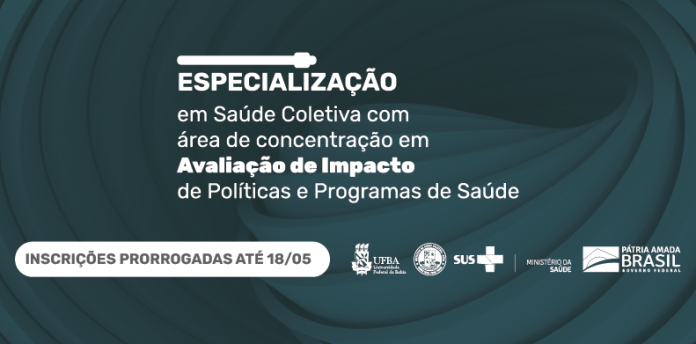 Curso de Especialização em Saúde Coletiva com área de concentração em Avaliação de Impacto de Políticas e Programas de Saúde (2021)