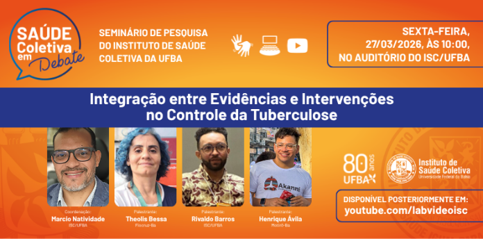 INTEGRAÇÃO ENTRE ENVIDÊNCIAS E INTERVENÇÕES NO CONTROLE DA TUBERCULOSE (27/03/2026)