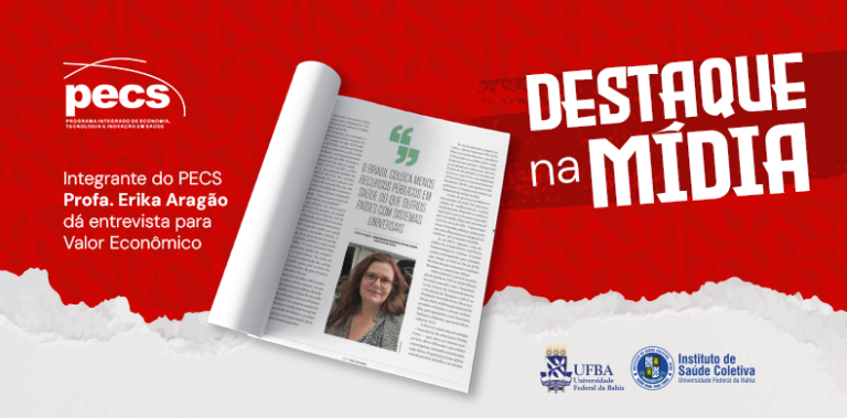 PECS na mídia: Professora Erika Aragão analisa financiamento da saúde pública em entrevista ao Valor Econômico
